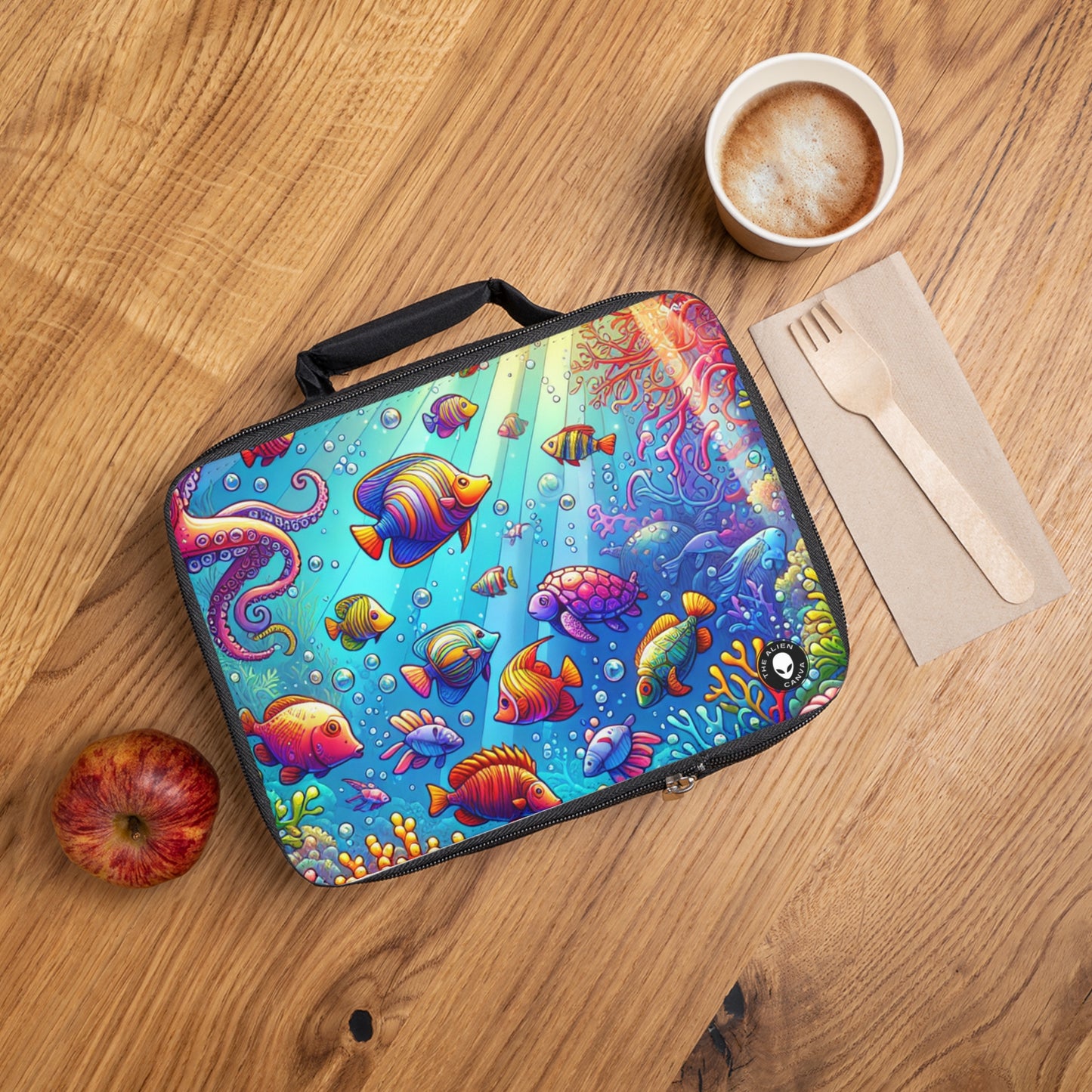 "Seaside Soiree: A Dance Party Under the Sea"- The Alien Lunch Bag