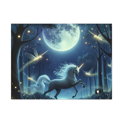 "Enchanted Moonlit Forest" - The Alien Canva