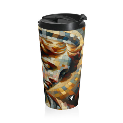 "Fantasy Elegance: A Mannerism-inspired Ritual" - The Alien Stainless Steel Travel Mug Mannerism