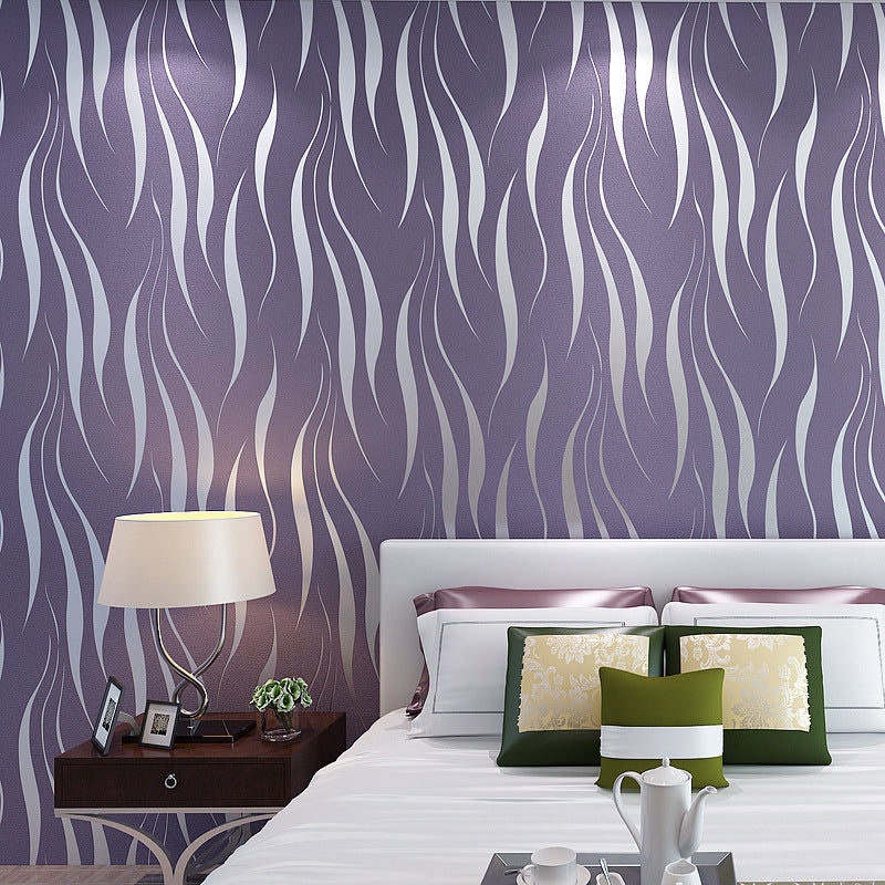 Water ripple non woven wallpaper