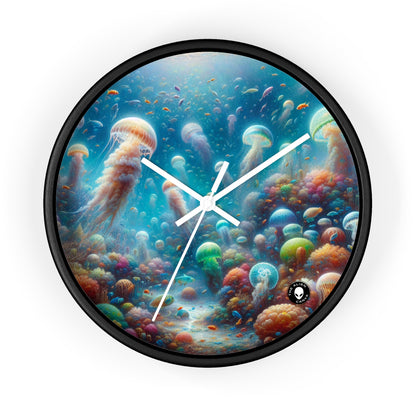 "Jellyfish Dreamland" - The Alien Wall Clock