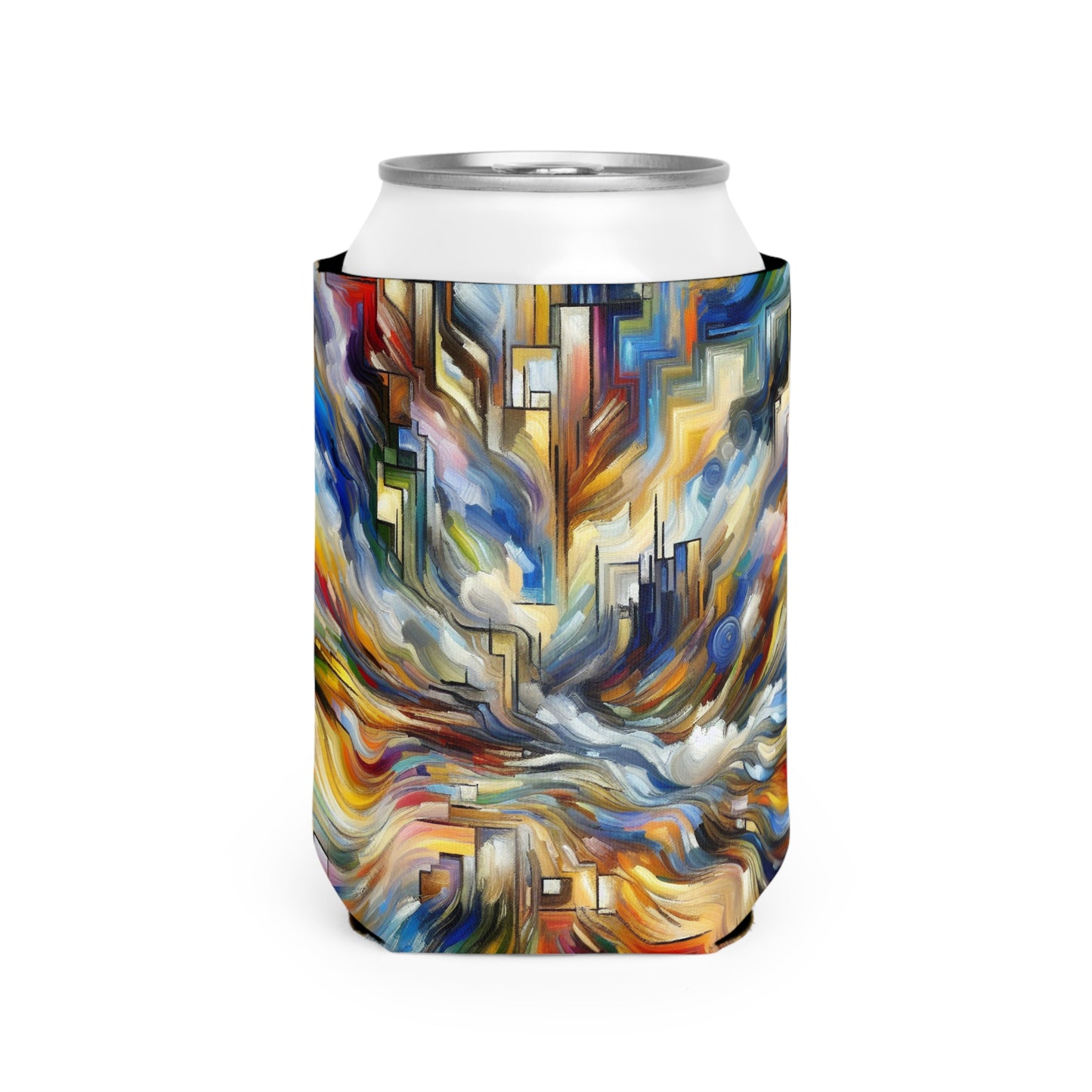 "Storm of Emotions" - The Alien Can Cooler Sleeve Expressionism