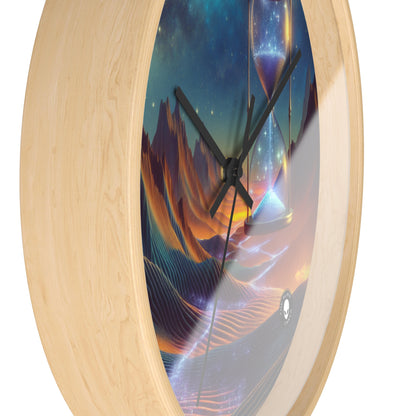 "Starry Sands of Time" - The Alien Wall Clock