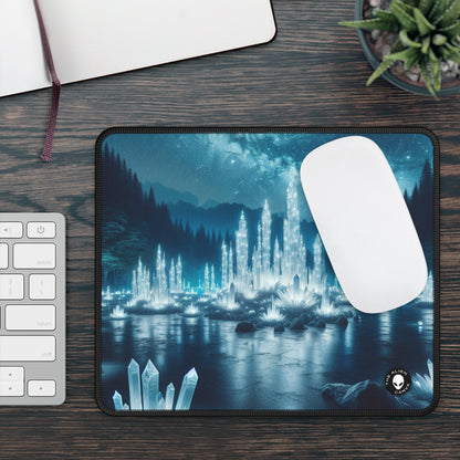 "Crystal Grove: Starlit Reflections" - The Alien Gaming Mouse Pad