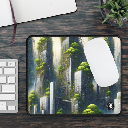 "Biodome Cityscape" - The Alien Gaming Mouse Pad