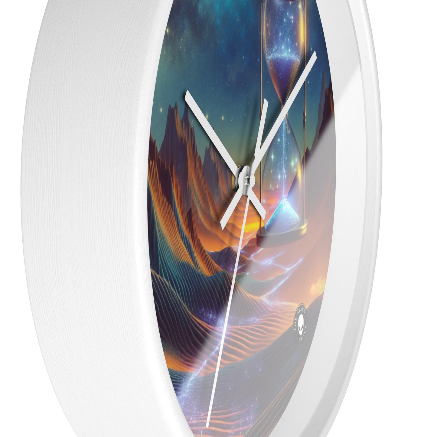 "Starry Sands of Time" - The Alien Wall Clock