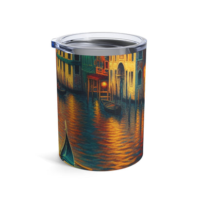 "Venetian Dreaming" - Vaso Alien de 10 oz estilo escuela veneciana