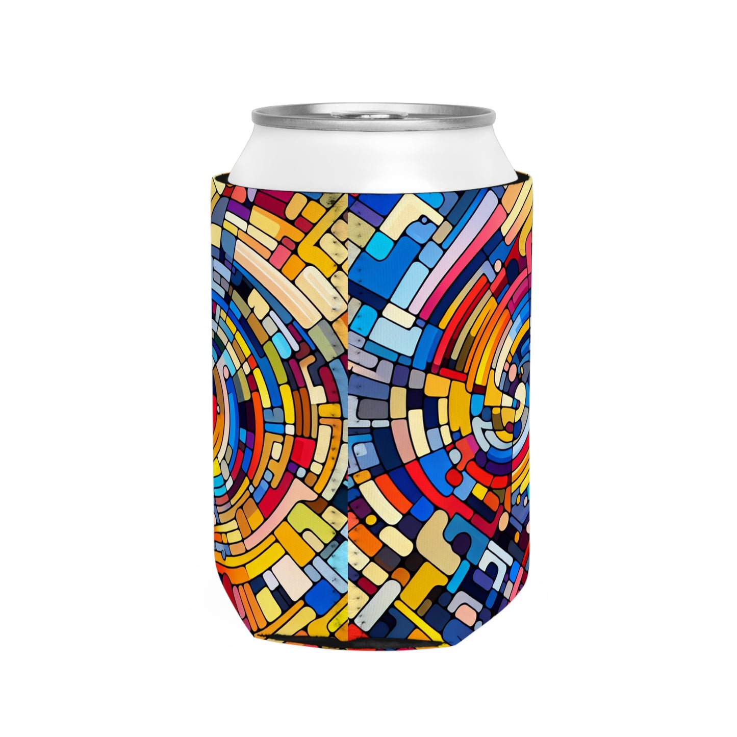 "Endless Possibilities" - Estilo de arte abstracto con funda para refrigerador de latas alienígenas