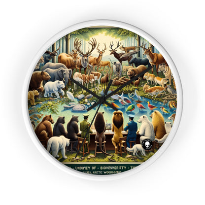 "United Wildlife: Guardians of Gaia" - The Alien Wall Clock