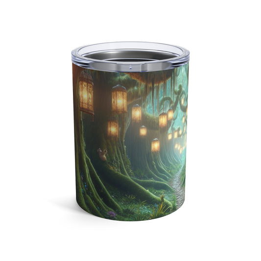 "L'aventure dans la forêt enchantée" - Le verre Alien 10oz