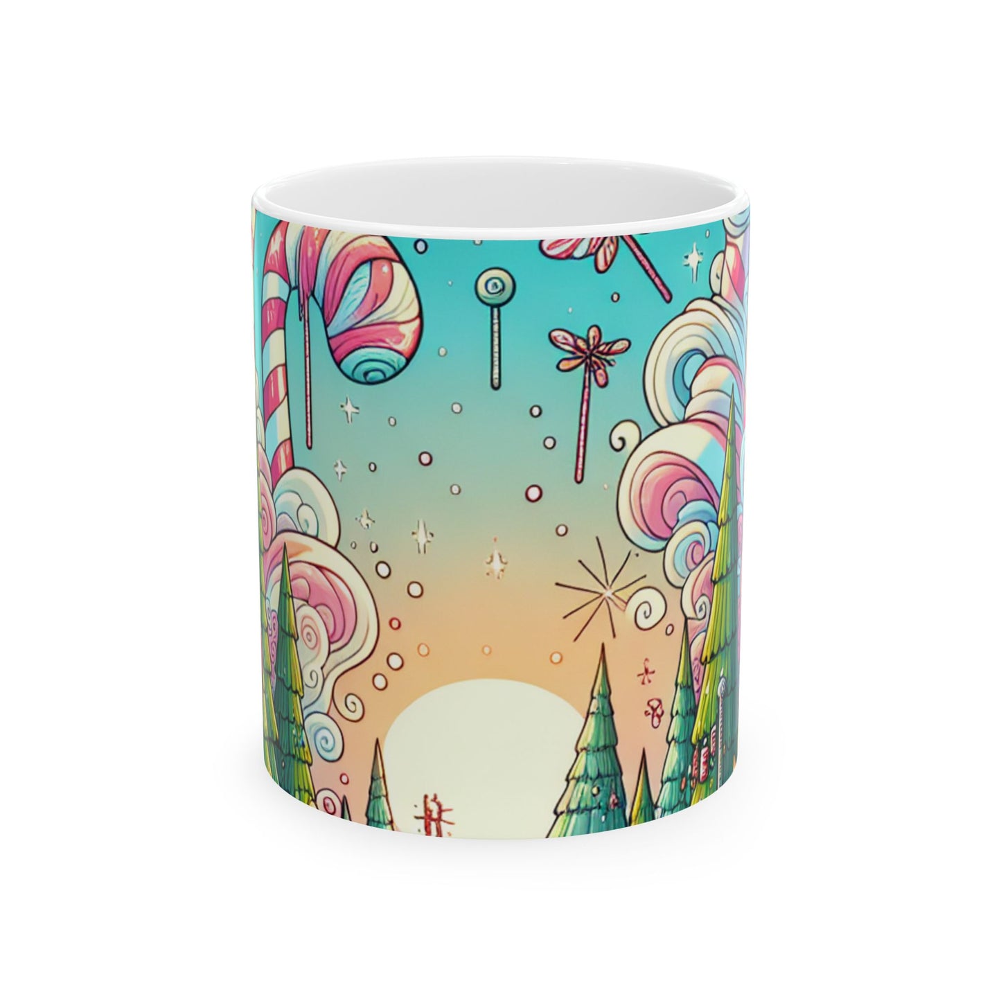 "Sugar Wonderland" - Taza de cerámica The Alien 11oz