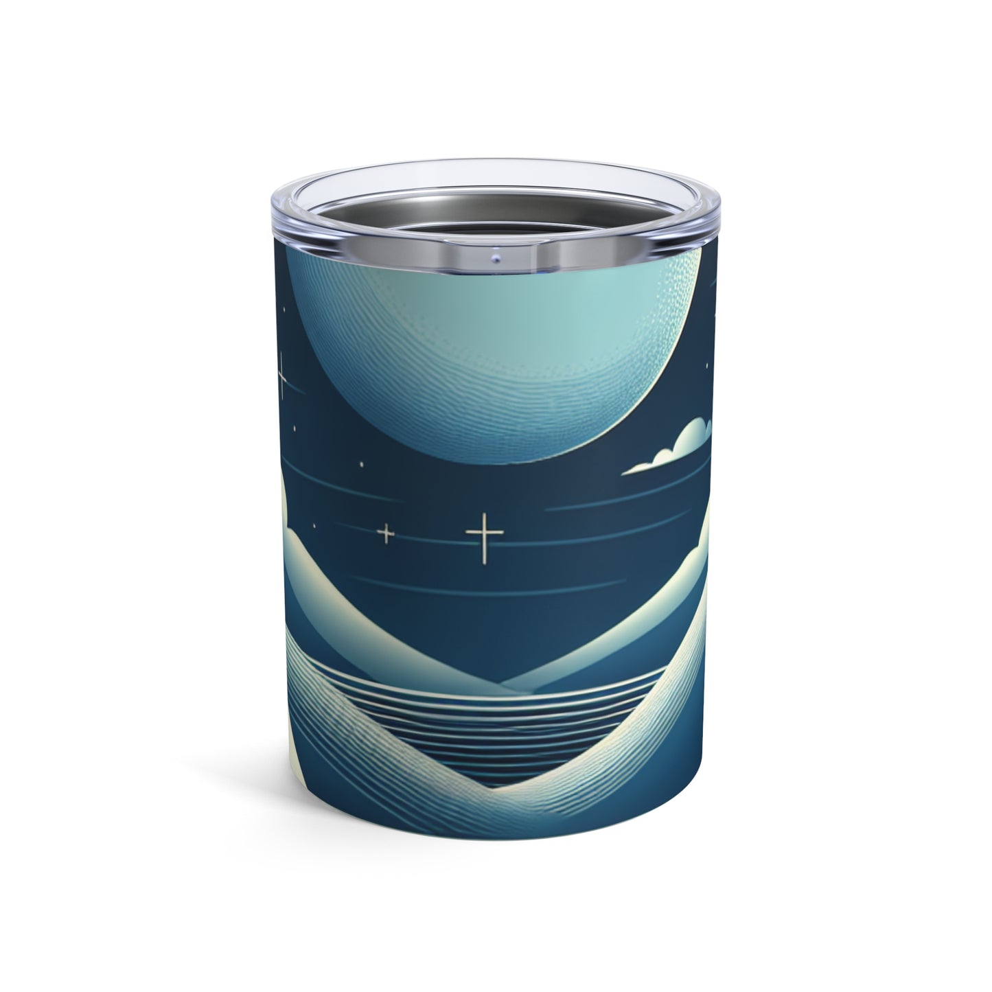 "Moonlit Haven" - Le verre Alien 10oz