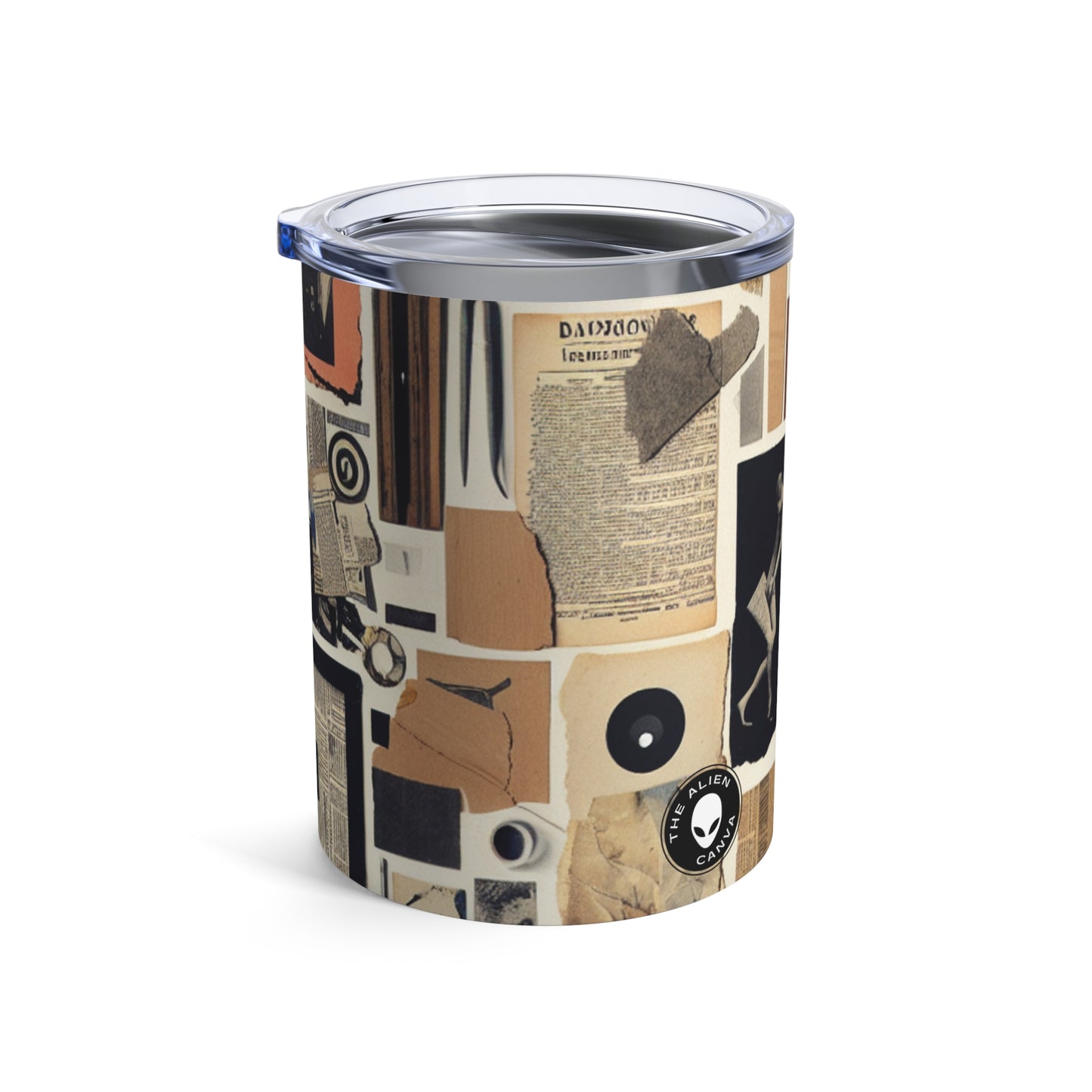 "Caos en la modernidad: un viaje hacia el significado" - The Alien Tumbler 10oz Dadaism