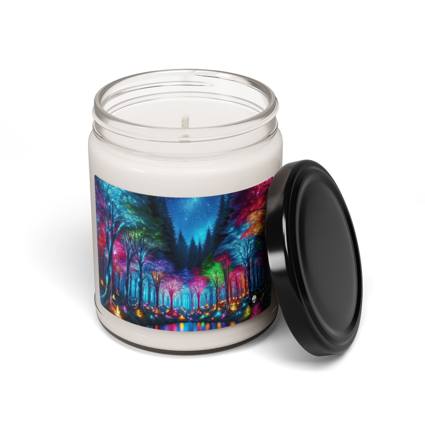 "Crystal Glow: The Enchanted Forest" - The Alien Scented Soy Candle 9oz