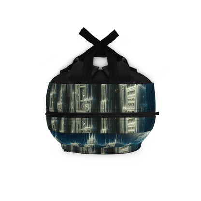 "Nighttime Cityscape Melt" - The Alien Backpack