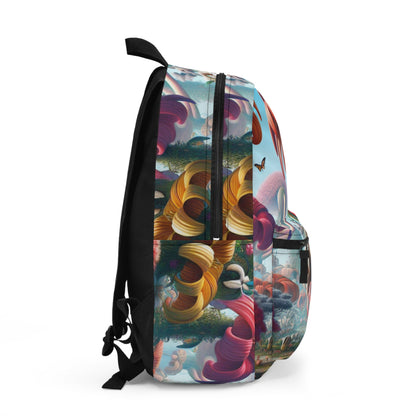 "Fanciful Garden: Big Blooms and Little Creatures" - The Alien Backpack