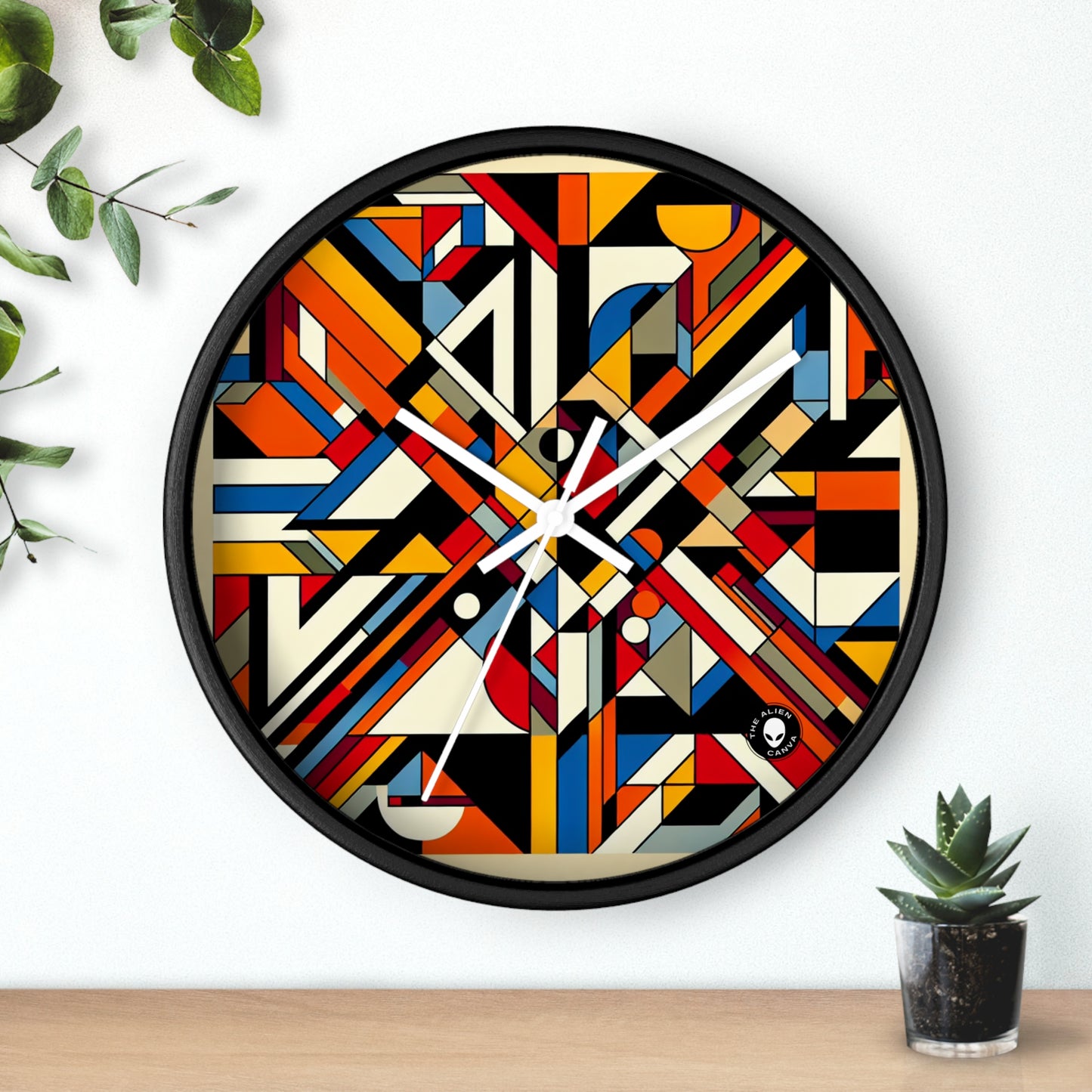 "United We Stand: A Constructivist Call for Equality" - The Alien Wall Clock Constructivism