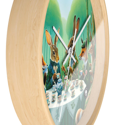 "Enchanted Tea in the Forest" - The Alien Wall Clock