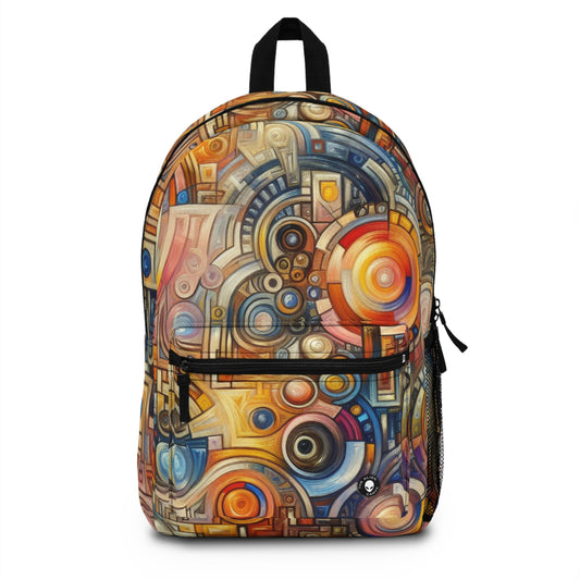 "Roots to Radiance: An Artistic Exploration of Personal Growth and Transformation" - The Alien Backpack Symbolism