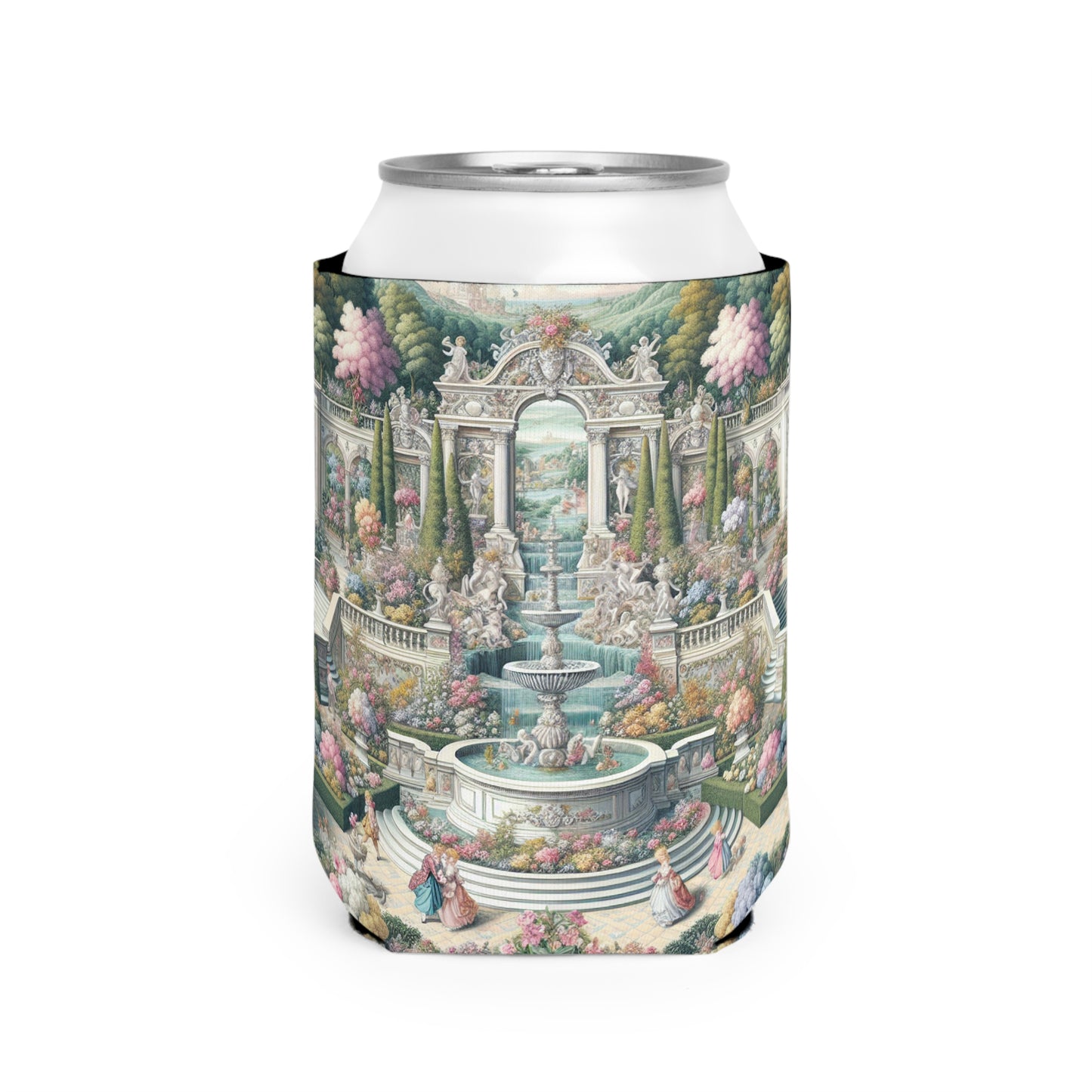 "Garden Elegance: A Rococo Affair" - The Alien Can Cooler Sleeve Rococo