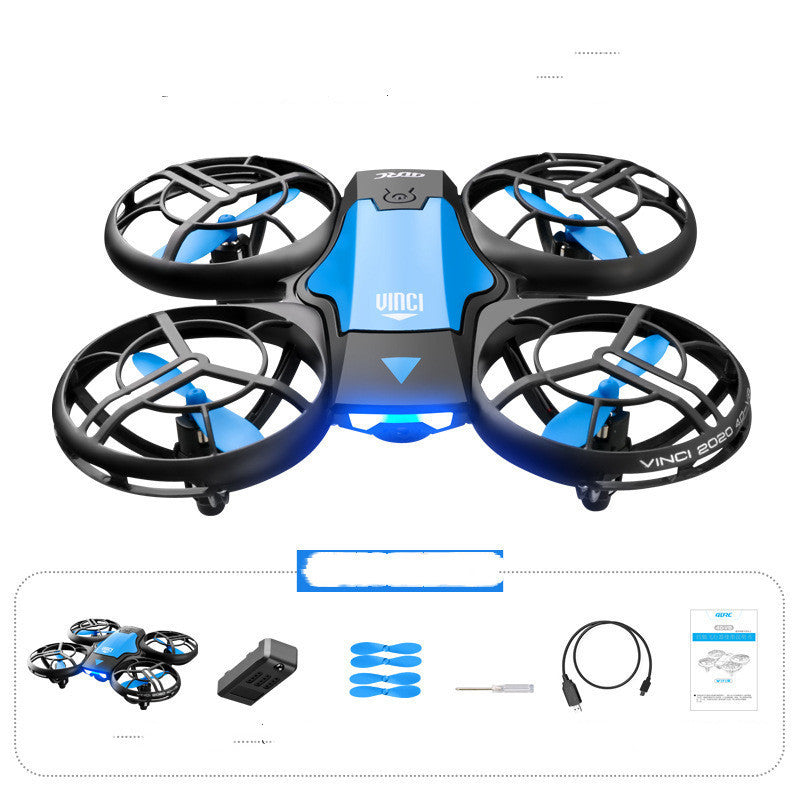 Mini Dron teledirigido V8, 2,4G, 4 canales, detección de gestos, WIFI, FPV, cuadricóptero que mantiene altitud, juguete con cámara de alta definición