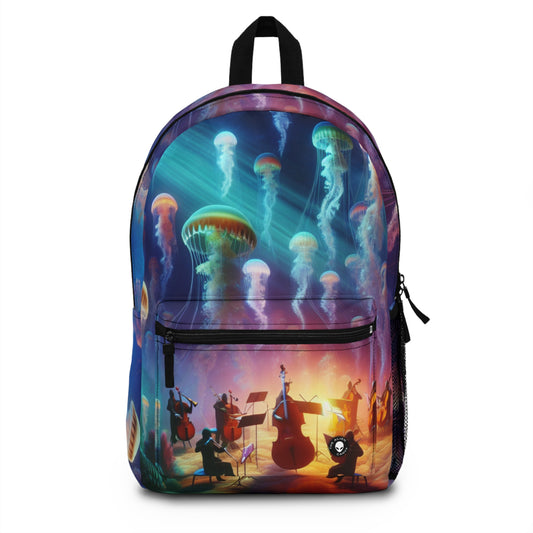 "Jellyfish Serenade: An Underwater Symphony" - The Alien Backpack