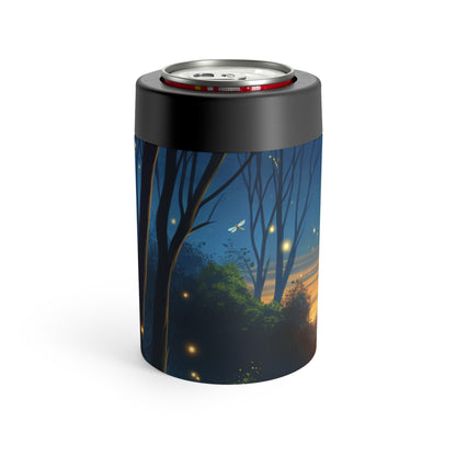 "Enchanted Dusk: Fireflies in the Forest" - The Alien Can Holder