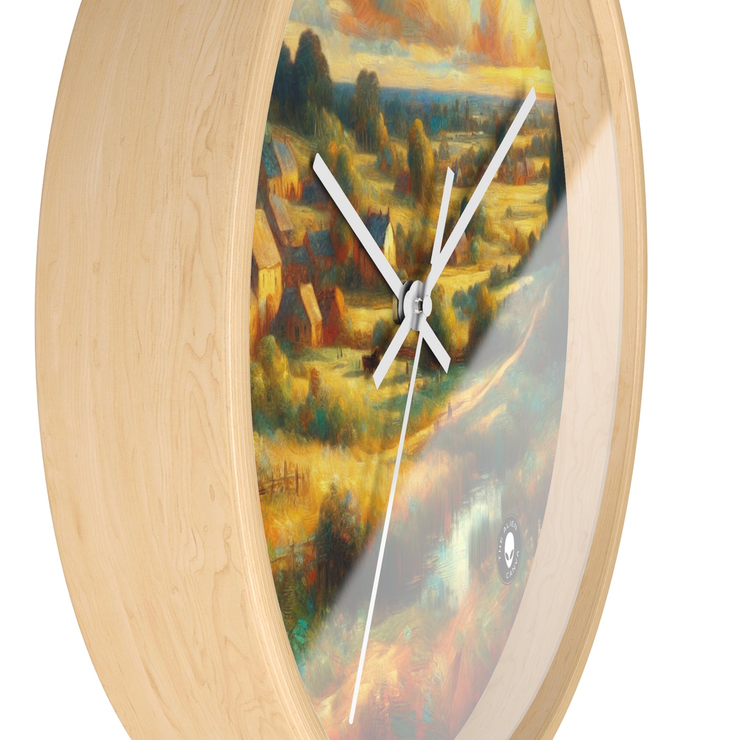 "Fairy Forest Twilight" - The Alien Wall Clock Neoromanticism