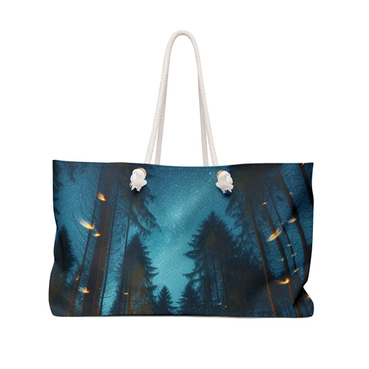 "Twilight Enchantment: Firefly Forest" - The Alien Weekender Bag