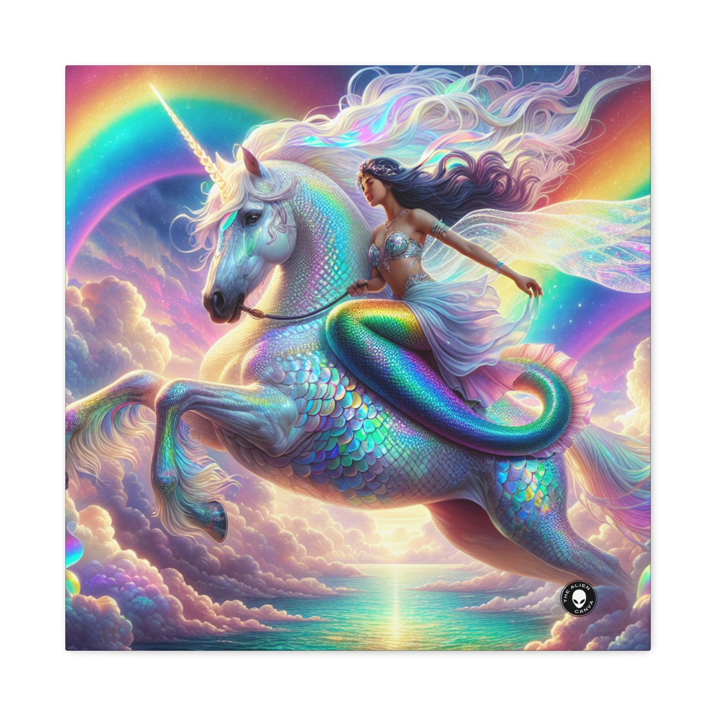 "Mermaid and Unicorn Adventure" - The Alien Canva