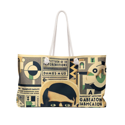 "Cacophonie de la folie banale : un collage dadaïste" - The Alien Weekender Bag Dadaism