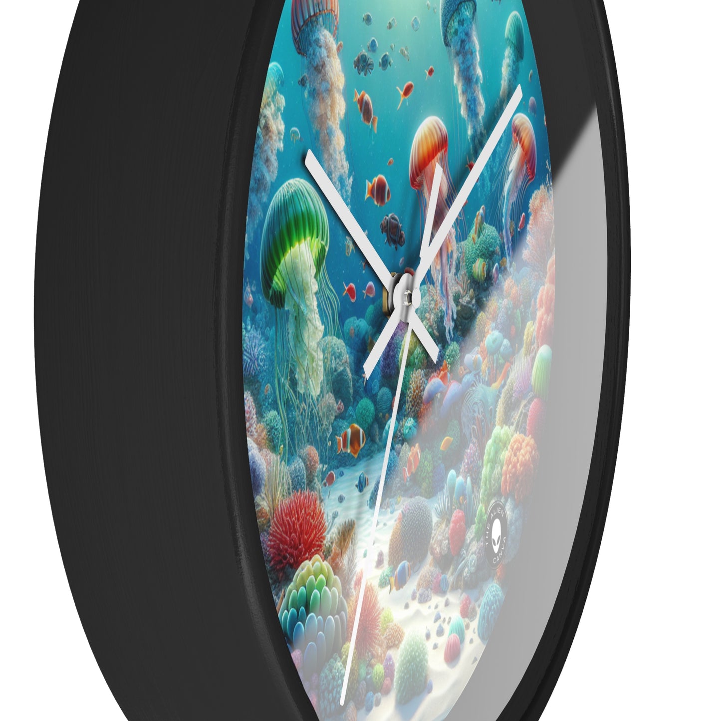 "Jellyfish Fantasy" - The Alien Wall Clock