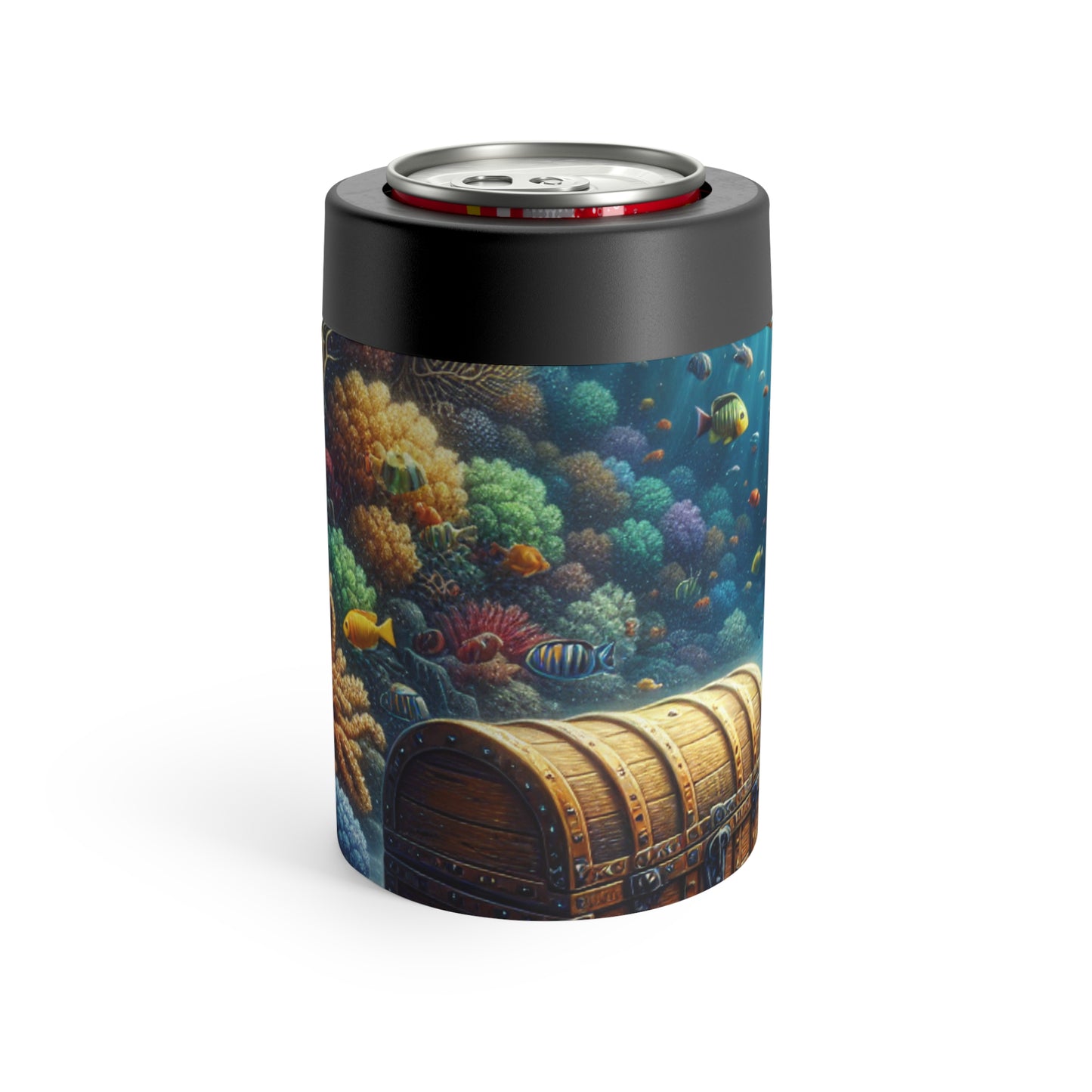 "Beneath the Waves: Treasure in the Coral Reef" - The Alien Can Holder