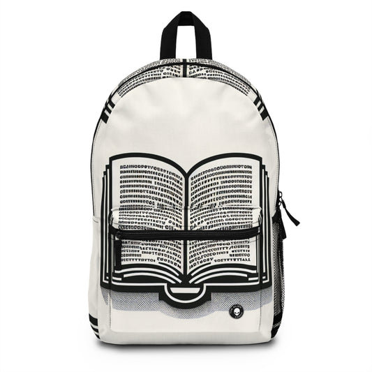 "A Singular Story: Monochrome Typography" - The Alien Backpack
