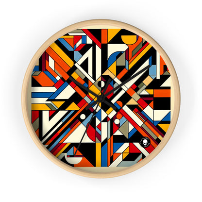 "Unis, nous sommes solidaires : un appel constructiviste à l'égalité" - The Alien Wall Clock Constructivism