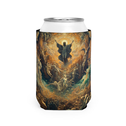 "Mystical Reflections: A Symbolic Journey Through the Looking Glass" - The Alien Can Cooler Sleeve Symbolism