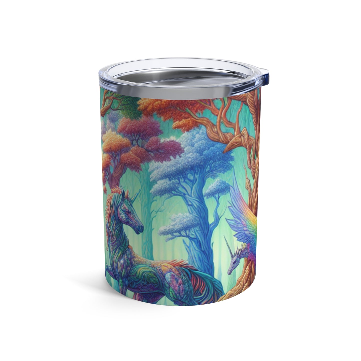 "Crystal Forest: Realm of Mythical Beings" - The Alien Tumbler 10oz