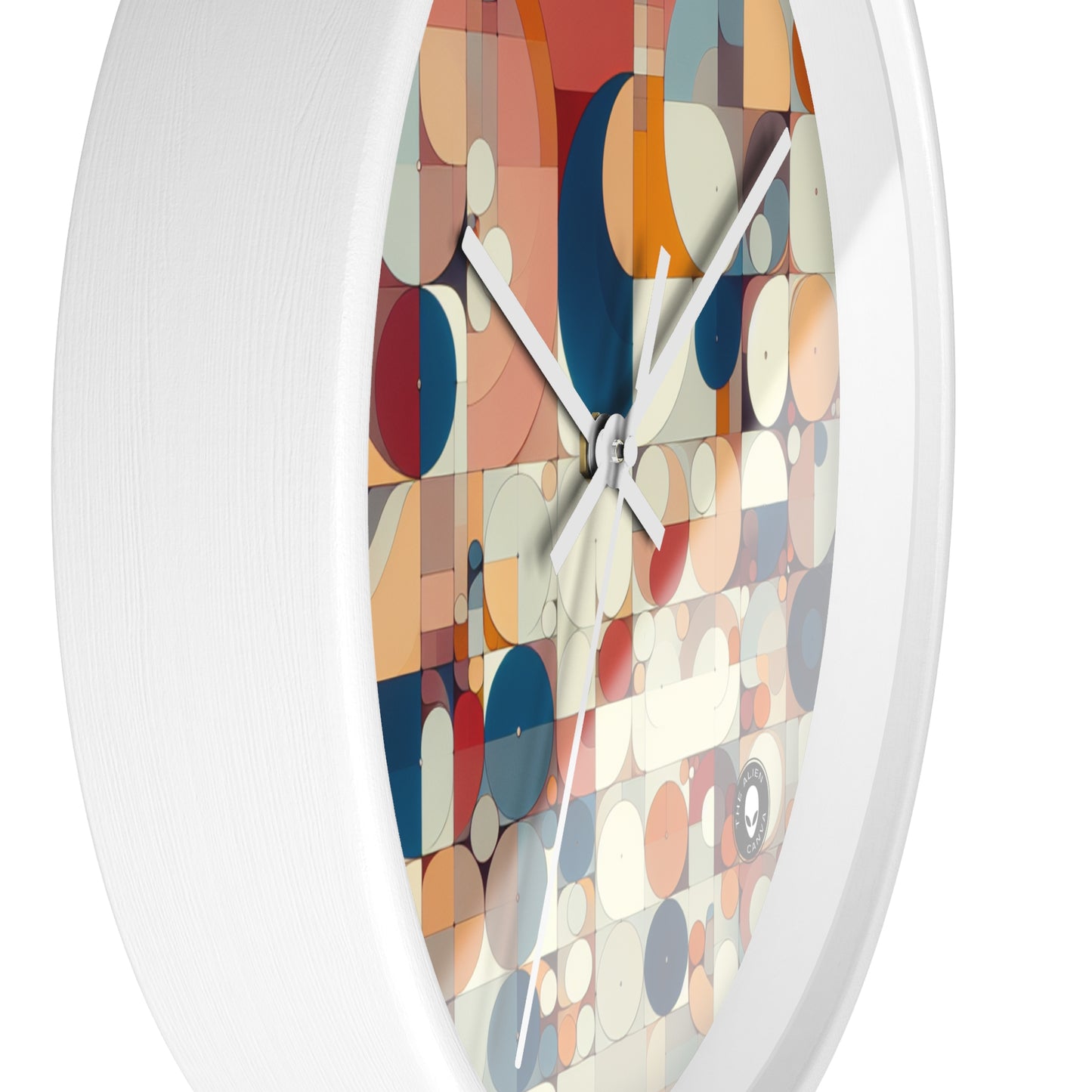 "Harmony in Repetition: A Post-Minimalist Exploration" - The Alien Wall Clock Post-minimalism