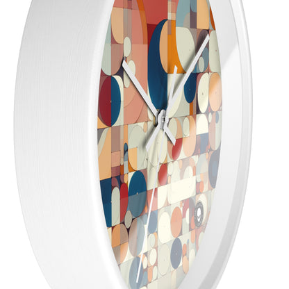 "Harmony in Repetition: A Post-Minimalist Exploration" - The Alien Wall Clock Post-minimalism