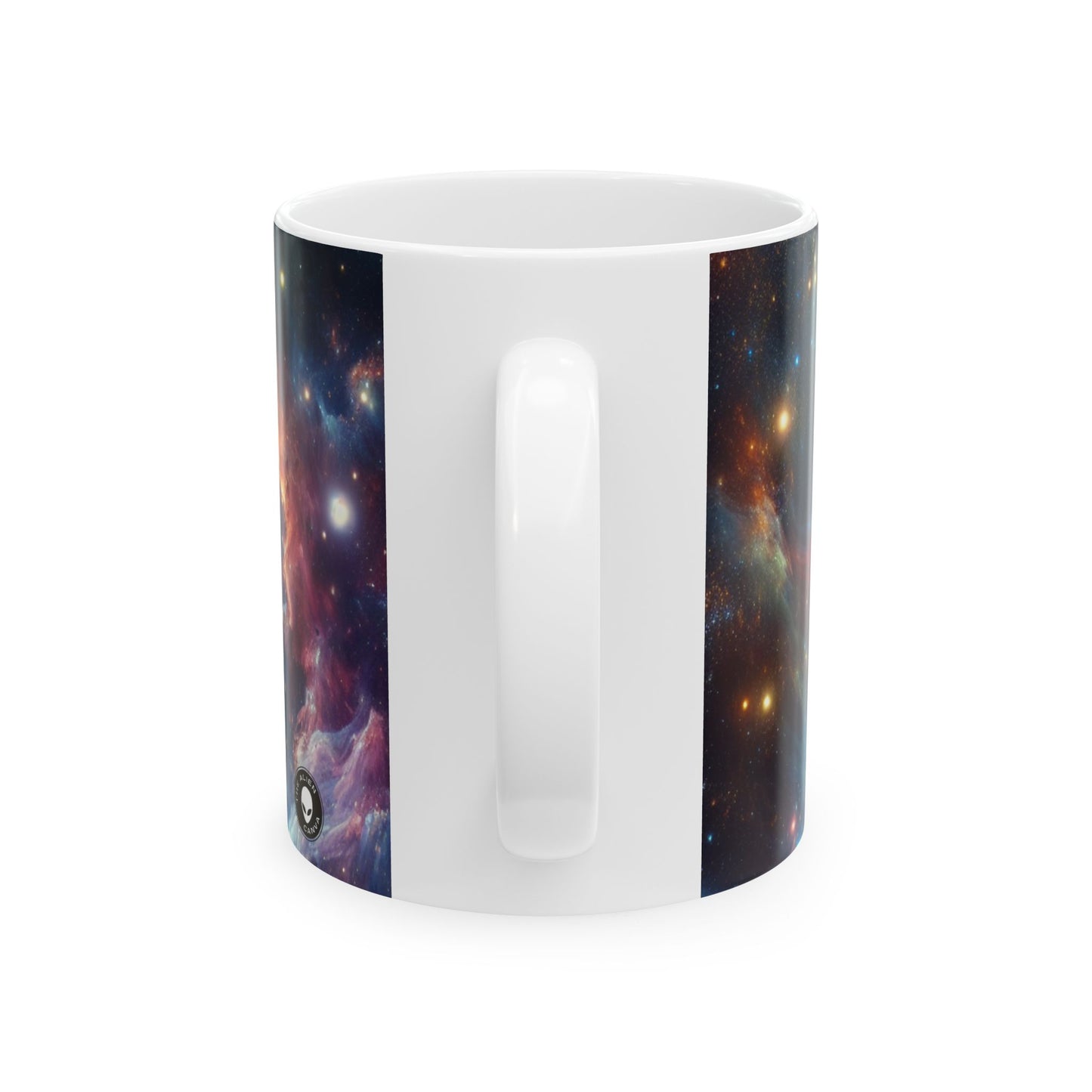 Taza de cerámica extraterrestre "Galactic Explorer" de 11 oz