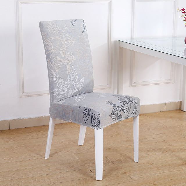 Printed dining chair cover