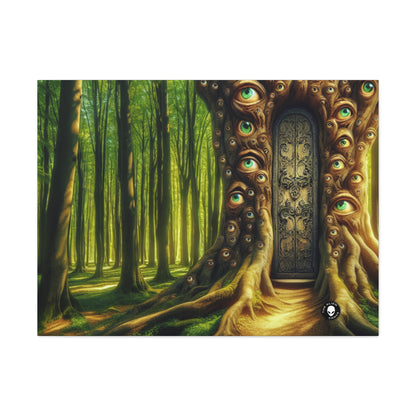 « La forêt vigilante : la porte enchantée » - The Alien Canva