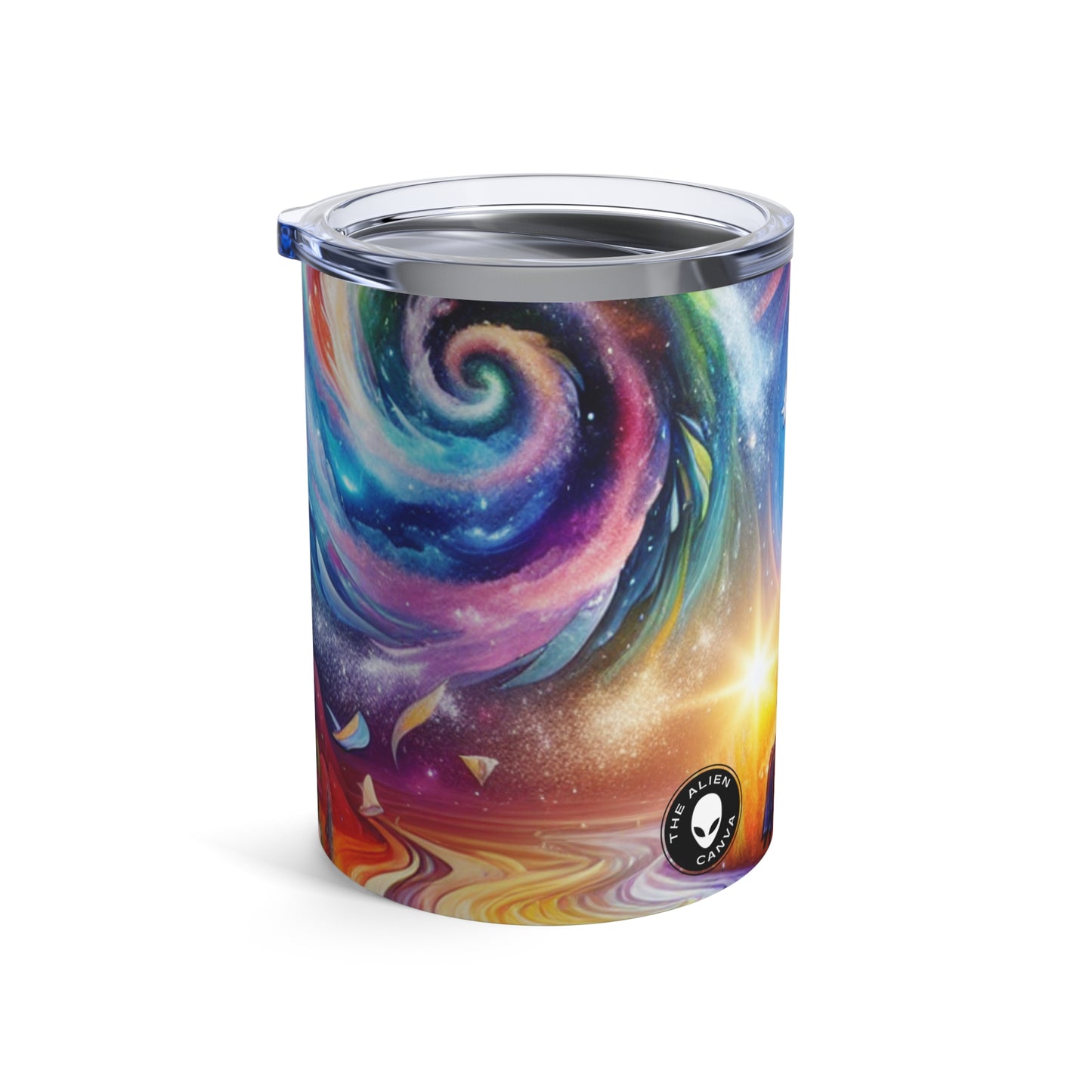 "Chronicles of Change: A Timeless Tapestry" - The Alien Tumbler 10oz