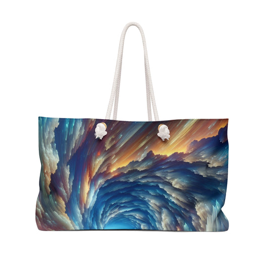 Crystal Peaks and Colorful Skies - The Alien Weekender Bag