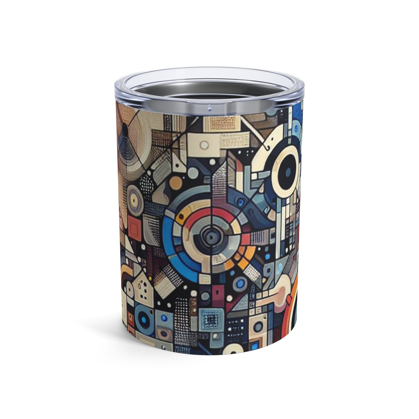 "Connected Hearts: Love in the Digital Age" - The Alien Tumbler 10oz Conceptual Art