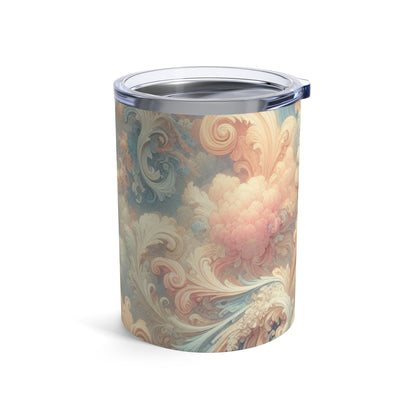 "Rococo Reverie: Una lujosa escena de salón de baile" - The Alien Tumbler 10oz Rococo