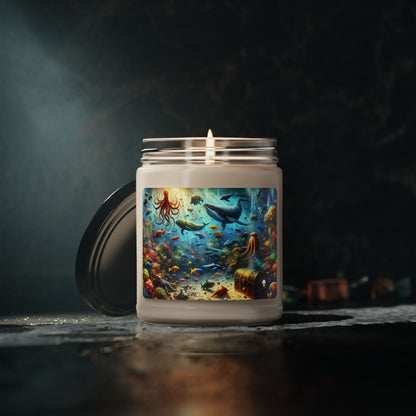 "Underwater Wonderland" - The Alien Scented Soy Candle 9oz