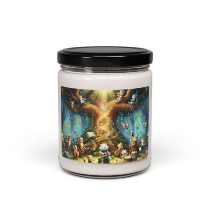 "Enchanted Forest Jam" - Vela de soja con aroma a alienígena de 9 oz