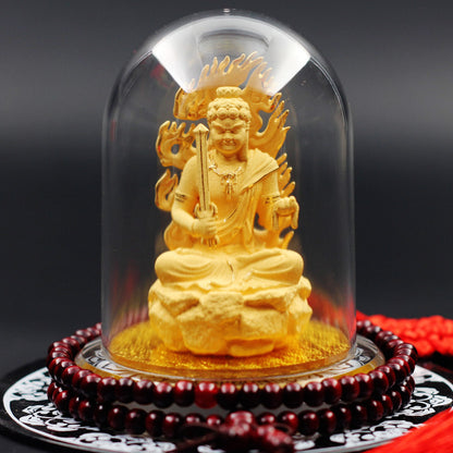 Buddha statue car decoration