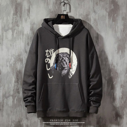 Men's printed hoodie